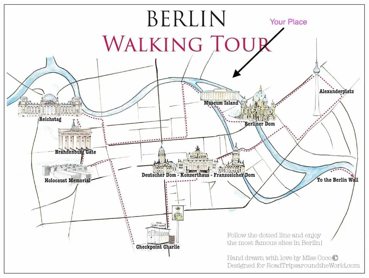 Berlin Mitte I 2 Doule Beds I Fast Wifi Apartment